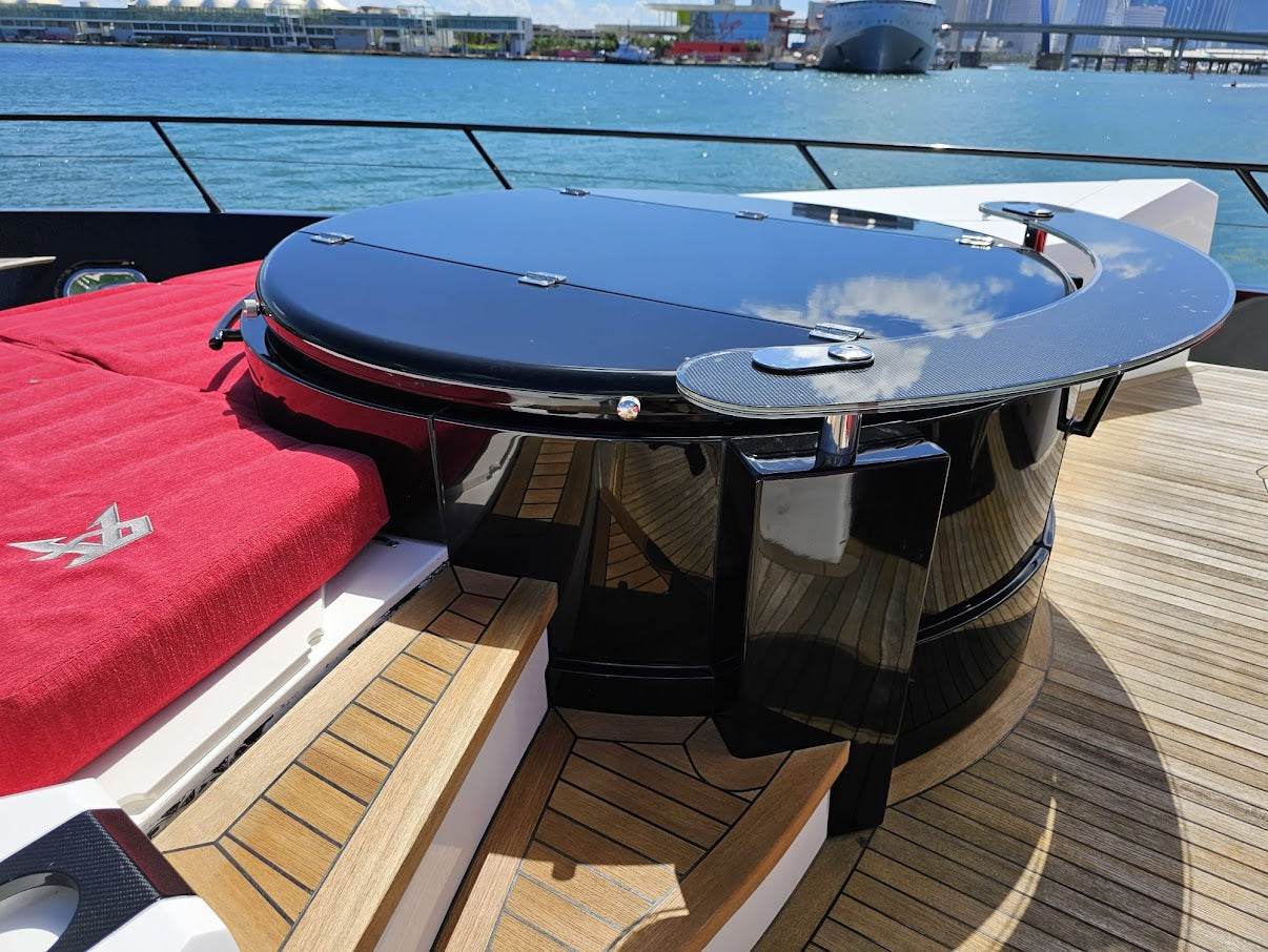 102ft Sunseeker with Jacuzzi & Jet Ski