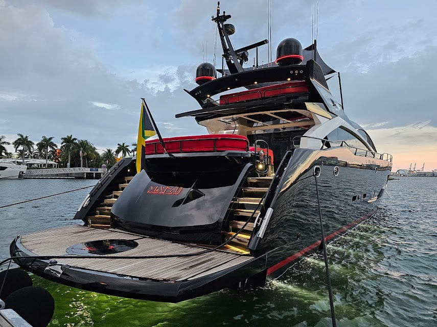 102ft Sunseeker with Jacuzzi & Jet Ski