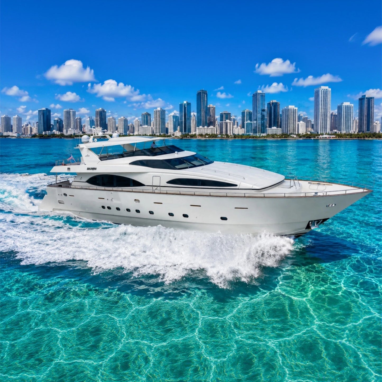 105ft Jumbo Azimut with Jacuzzi