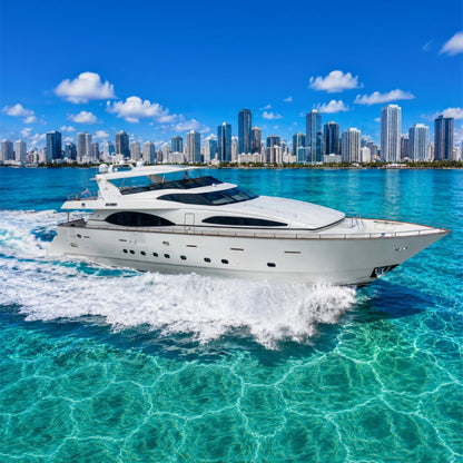 105ft Jumbo Azimut with Jacuzzi