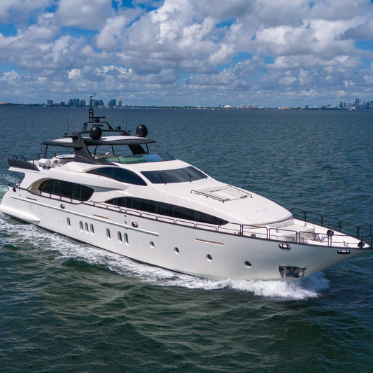 130ft Azimut with Jacuzzi