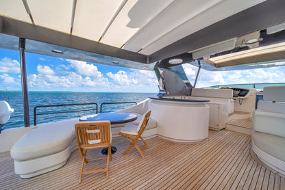 130ft Azimut with Jacuzzi